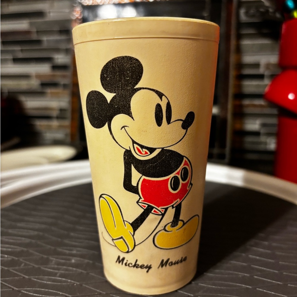 Vintage Mickey Mouse Tumbler/Cup